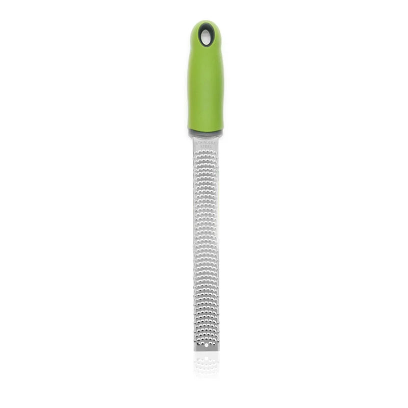 Citrus Lemon Zester & Cheese Grater-Parmesan Cheese, Lemon, Ginger, Garlic, Nutmeg, Chocolate, Vegetables, Fruits, kitchen tools Peaceful Pleasures Health and Wellness Green