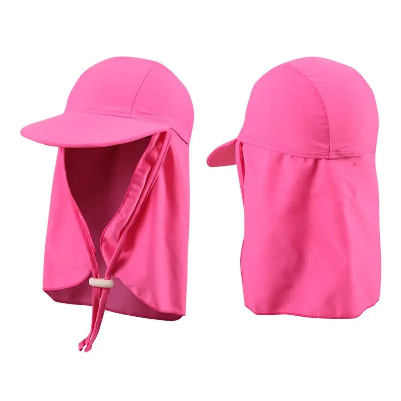 Kids UV-Protection Wide Brim Sun Hat | Breathable Ice Silk