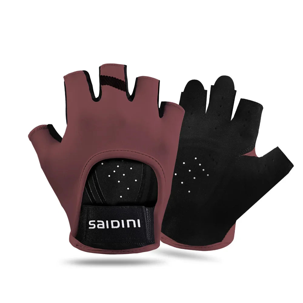 Half Finger Sports Gloves – Breathable Cycling & Gym Gloves