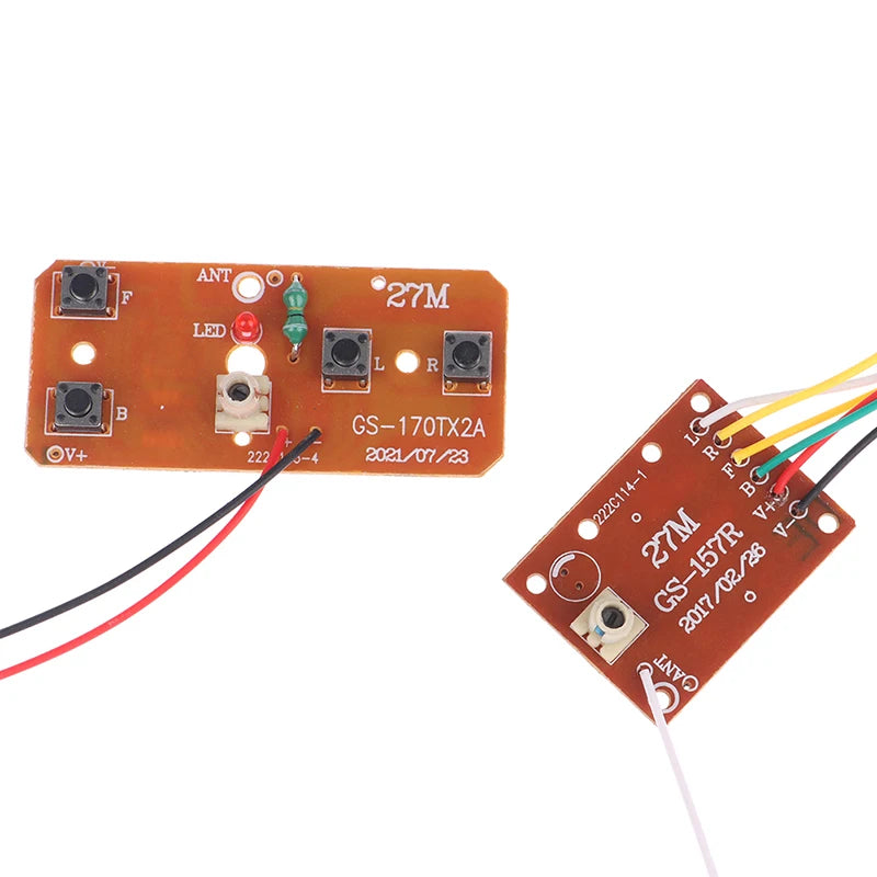 4CH 2.4GHz RC Transmitter Receiver PCB Set – Car & Airplane