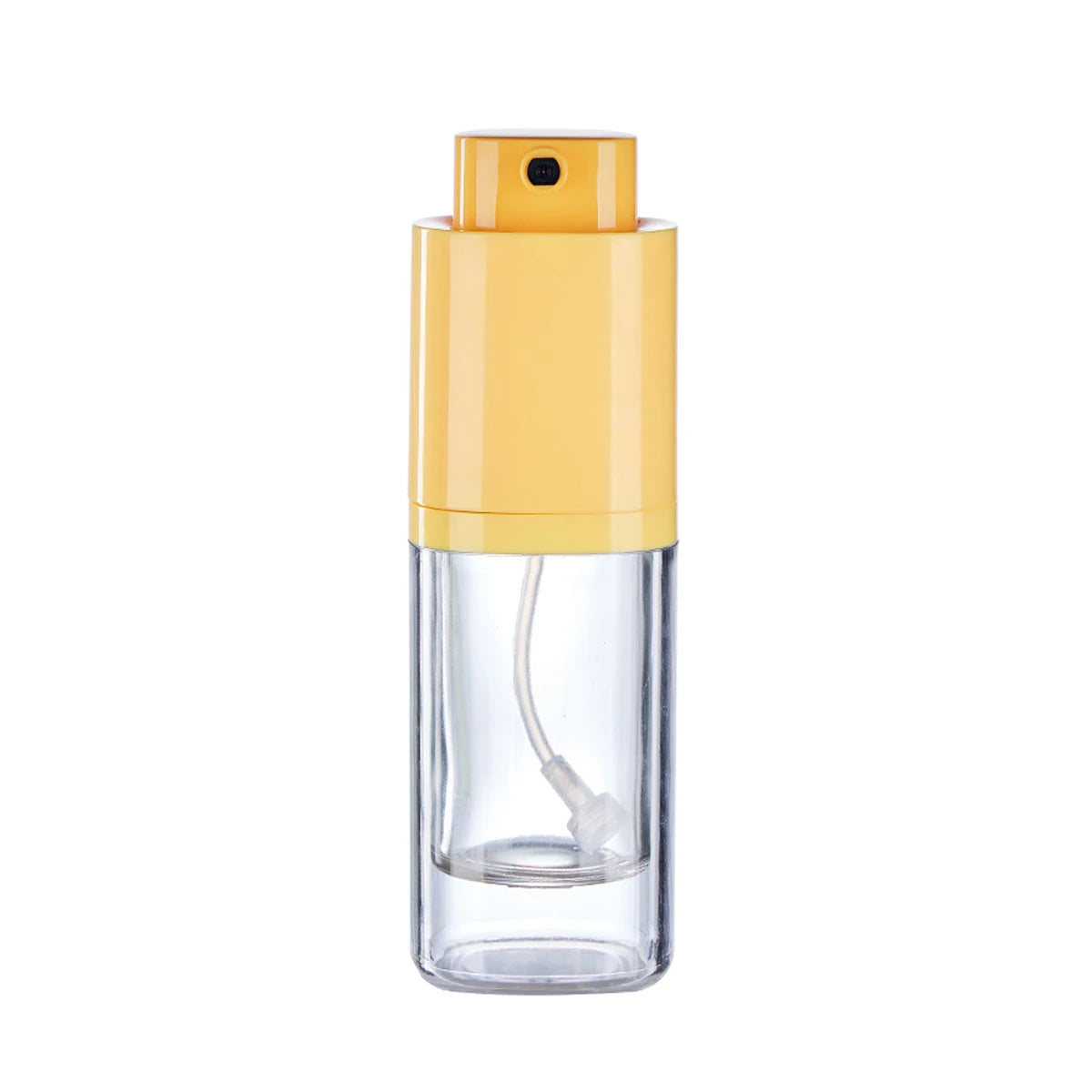 Retractable Oil Spray Bottle Kitchen BBQ Cooking Olive Oil Dispenser Camping Sealed Leak-proof Glass Atomizing Oil Spray Bottle Peaceful Pleasures Health and Wellness YELLOW