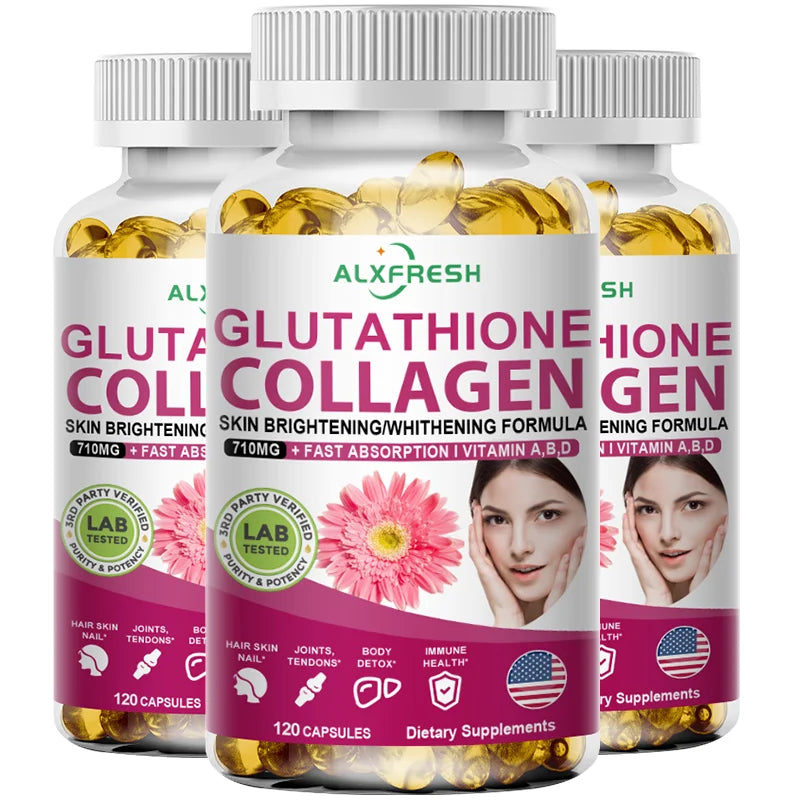 Alxfresh Collagen Peptide Glutathione Biotin Hyaluronic Capsules