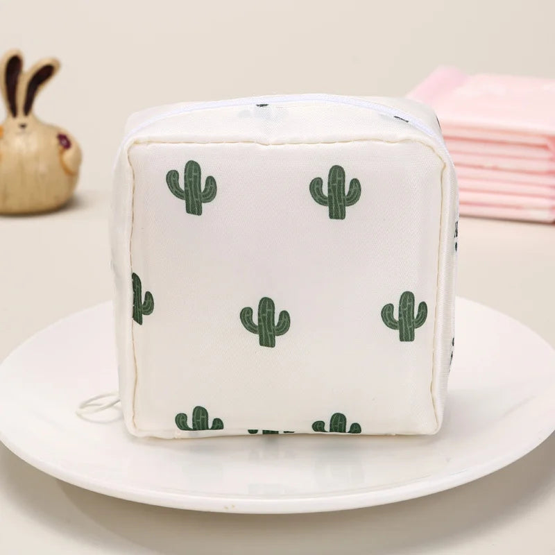 Cute Cartoon Makeup Bag | Travel Cosmetic Organizer Pouch