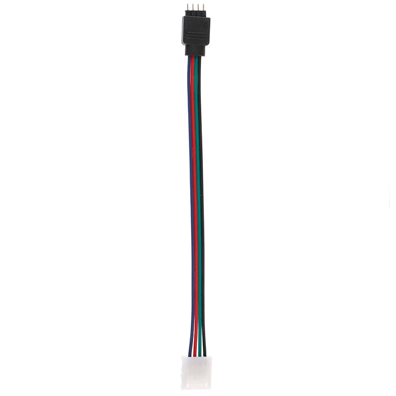 5050 RGB 4-Pin LED Strip Connector | 10mm 4-Conductor 15cm