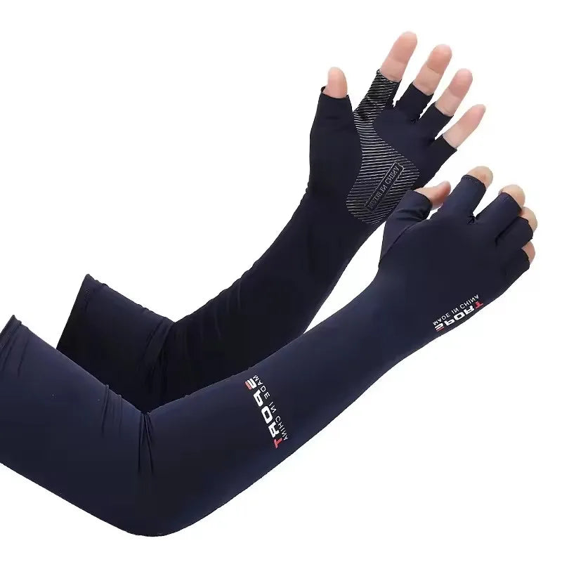 Sunscreen Cooling Arm Sleeve for Outdoor Sports Peaceful Pleasures Health and Wellness