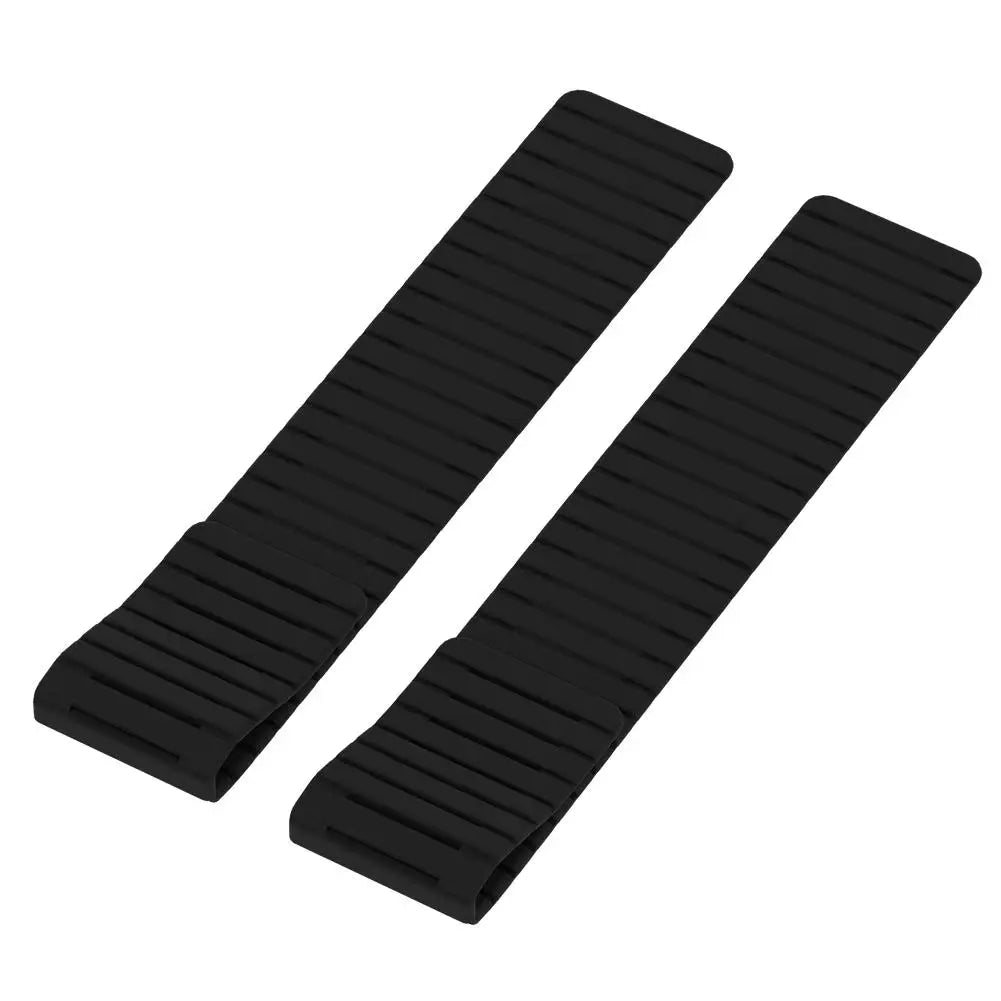 Silicone Weight-bearing Wristband Magnetic Silicone Weight-bearing Wristband 2LB Fitness Exercise Ankle Weights Arm Binding Peaceful Pleasures Health and Wellness Black