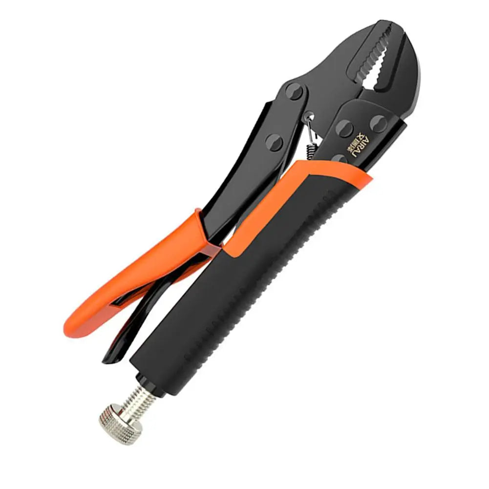 7/9/10 Inch Strong Locking Pliers Universal Multifunctional Pressure Pliers Round/Straight/Tip Mooth Pipe Wrench Hand Tools Peaceful Pleasures Health and Wellness 10 inches straight