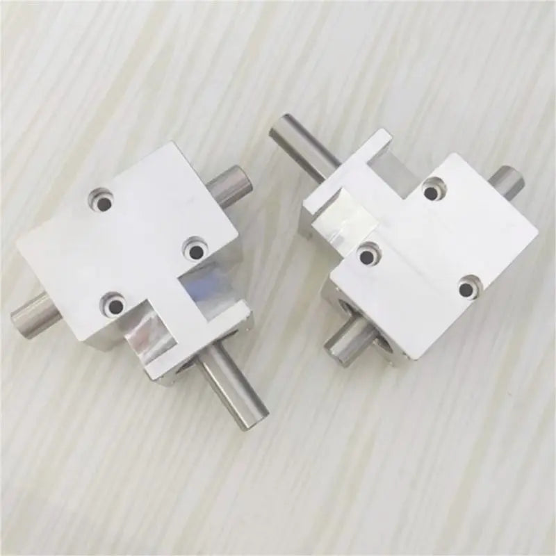 Y51A-Helical Bevel Gear Shaft 1:1 12Mm Codirectional Double Output Shaft 90 Degree Differential Gearbox Peaceful Pleasures Health and Wellness