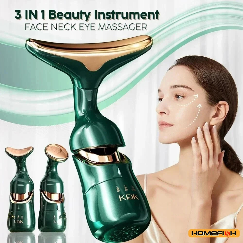 HOMEFISH 3-in-1 Facial Sculpting Device | Sonic & LED Therapy