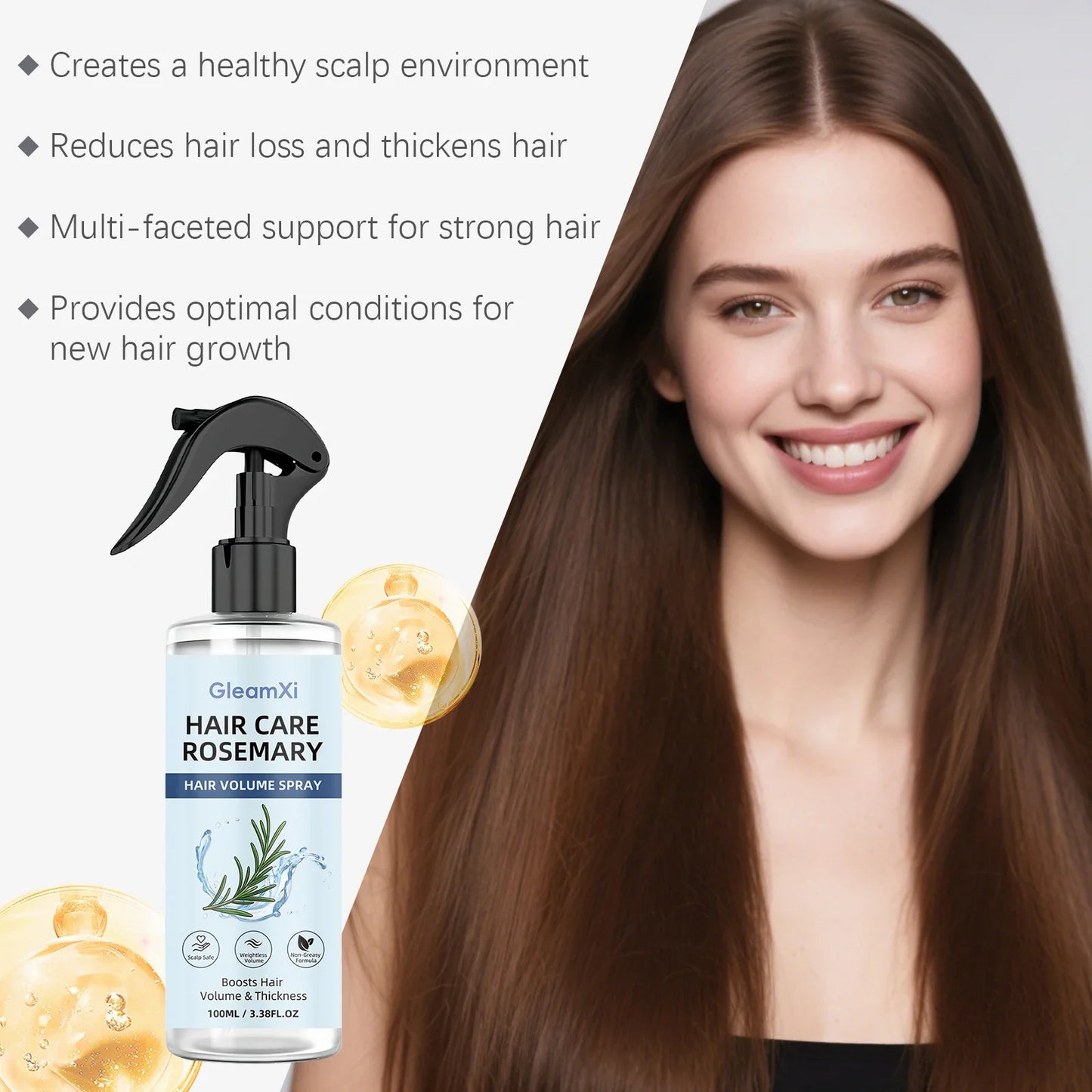 HOEGOA Rosemary Hair Conditioner Spray – Repair & Regrowth