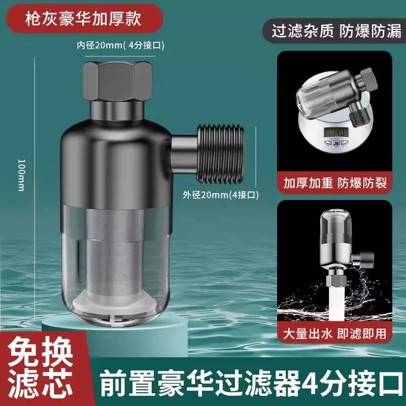 SUS316 Stainless Steel Tap Water Filter – Anti-Scale Purifier