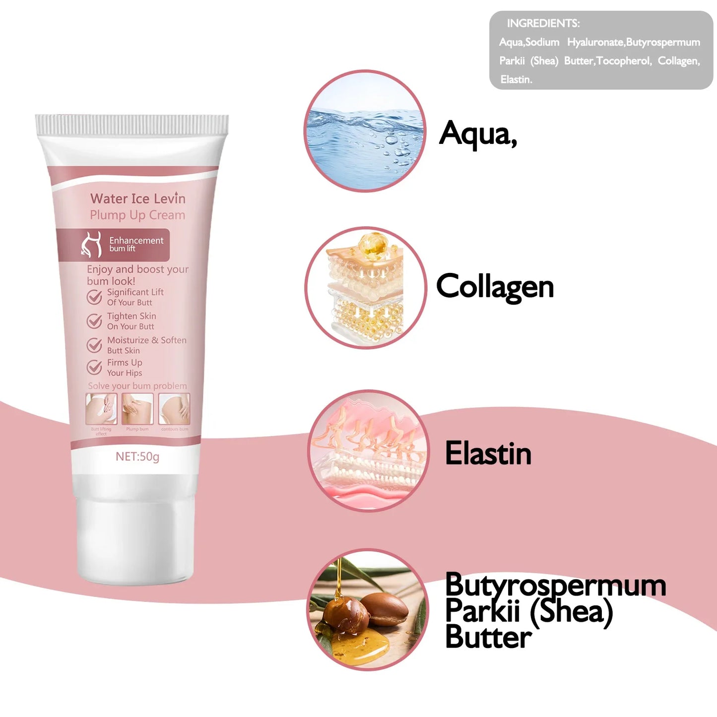 Hyaluronic Acid Body Firming Cream – Plump, Tighten & Lift