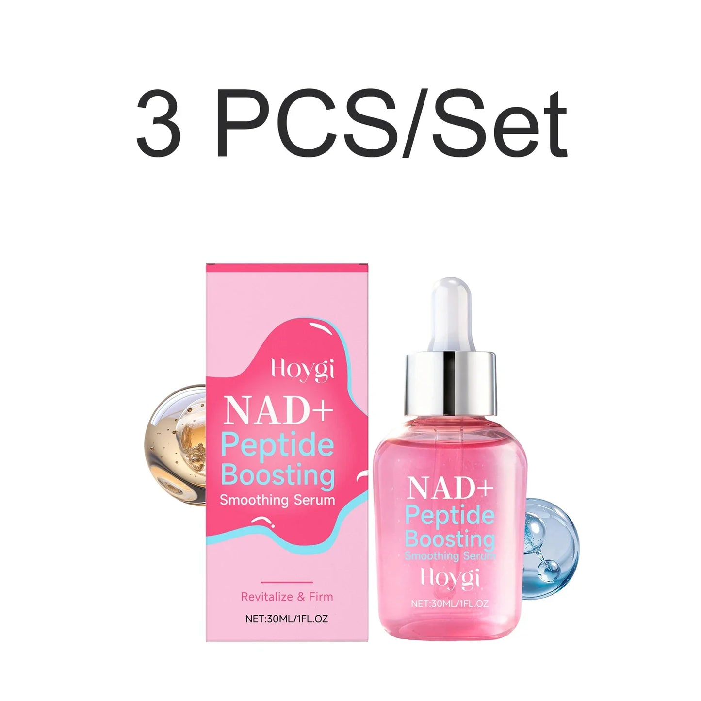 NAD+ Peptide Face Serum – Collagen & Hyaluronic Acid 30ml