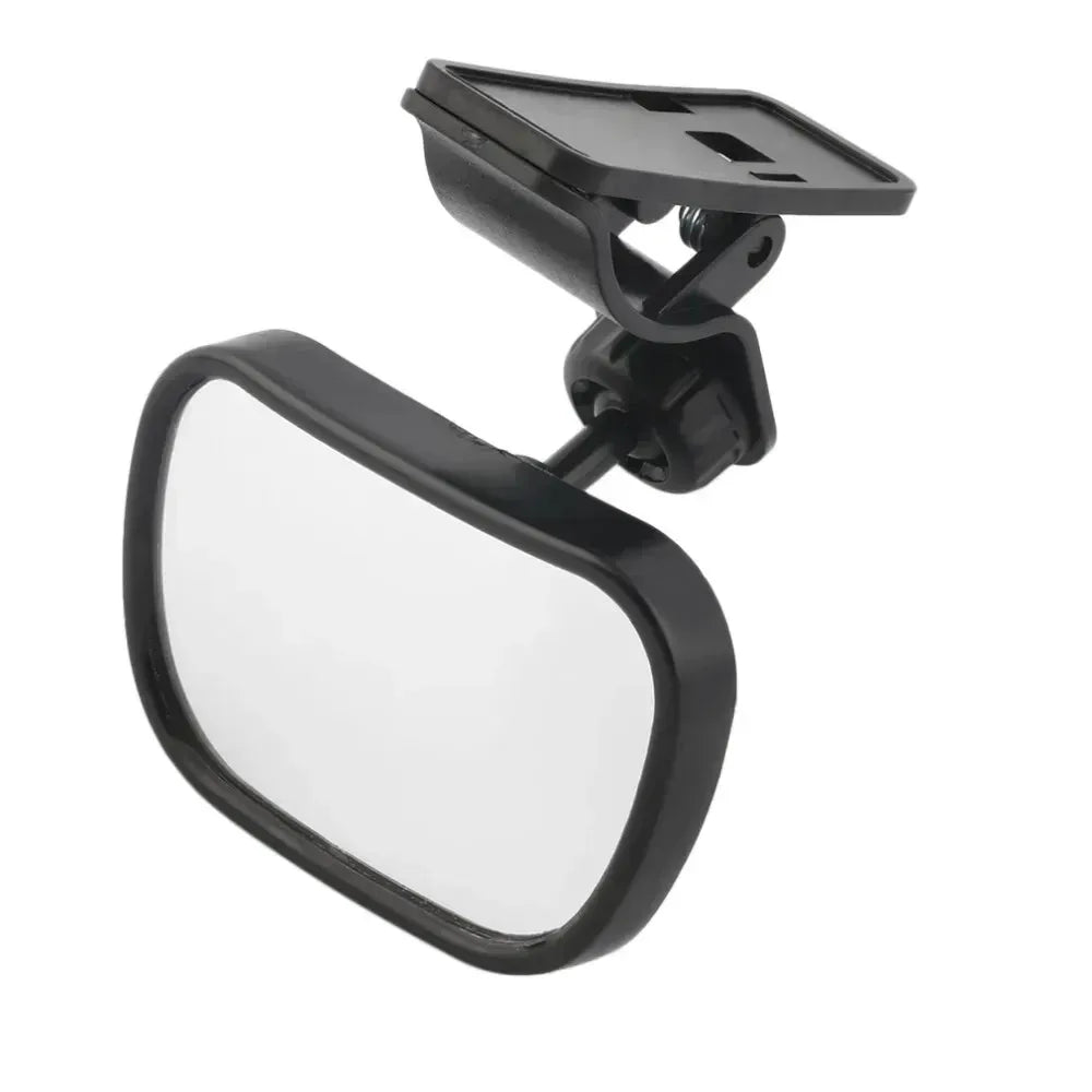 360 Degree View Rear Facing Baby Mirror for Car Clip and Suction Cup Mounted Universal Rearview Mirror for Vehicles Peaceful Pleasures Health and Wellness