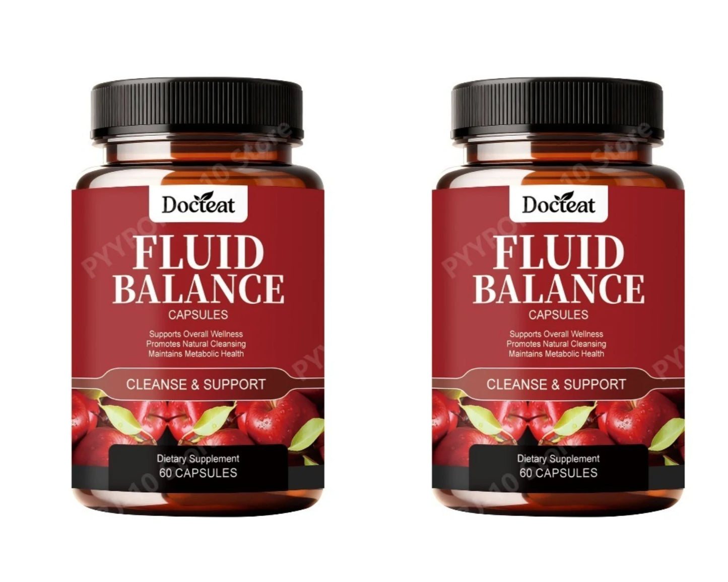 Docteat Fluid Balance Capsules – Apple Extract & CoQ10 | 60ct