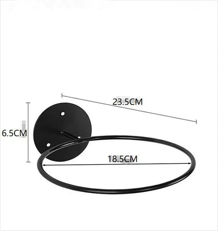 Wall Mounted Iron Ball Storage Rack – Basketball & Football