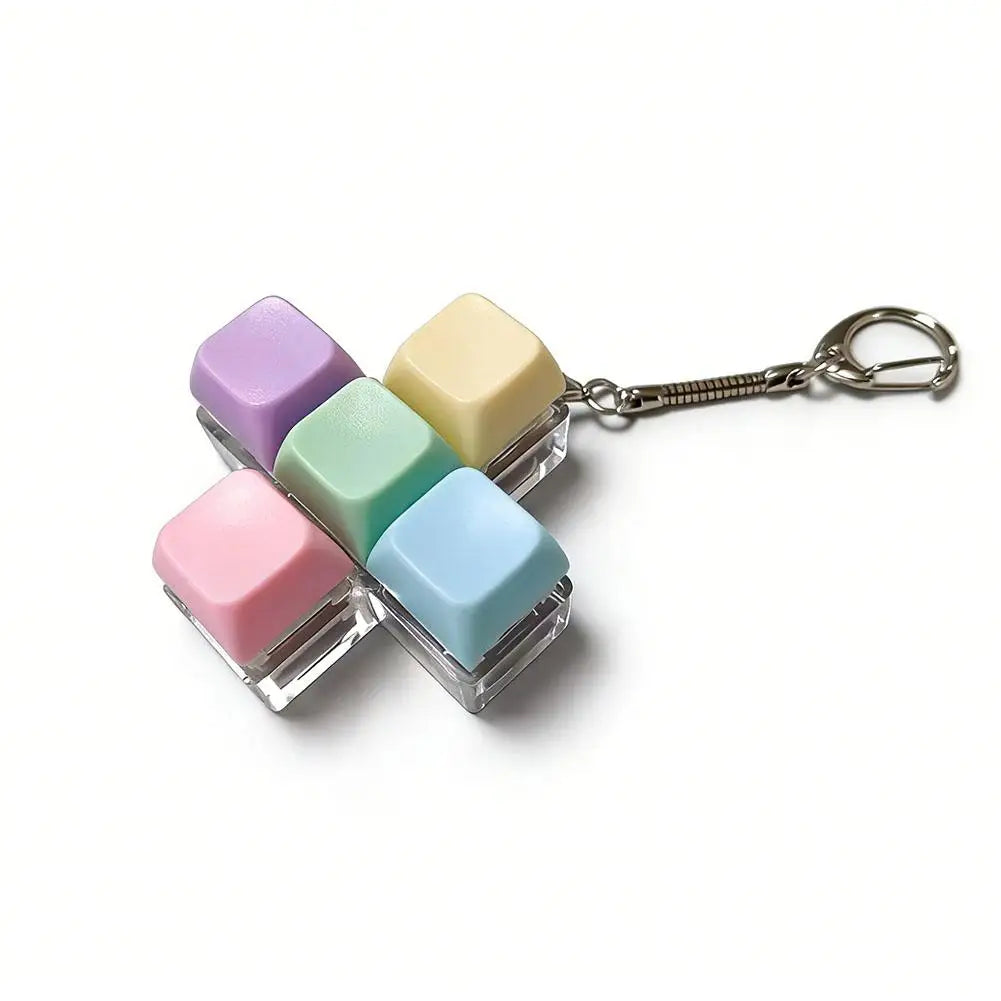 Fidget Keyboard Anti Stress Toy for Adults and Kids Peaceful Pleasures Health and Wellness 5 key