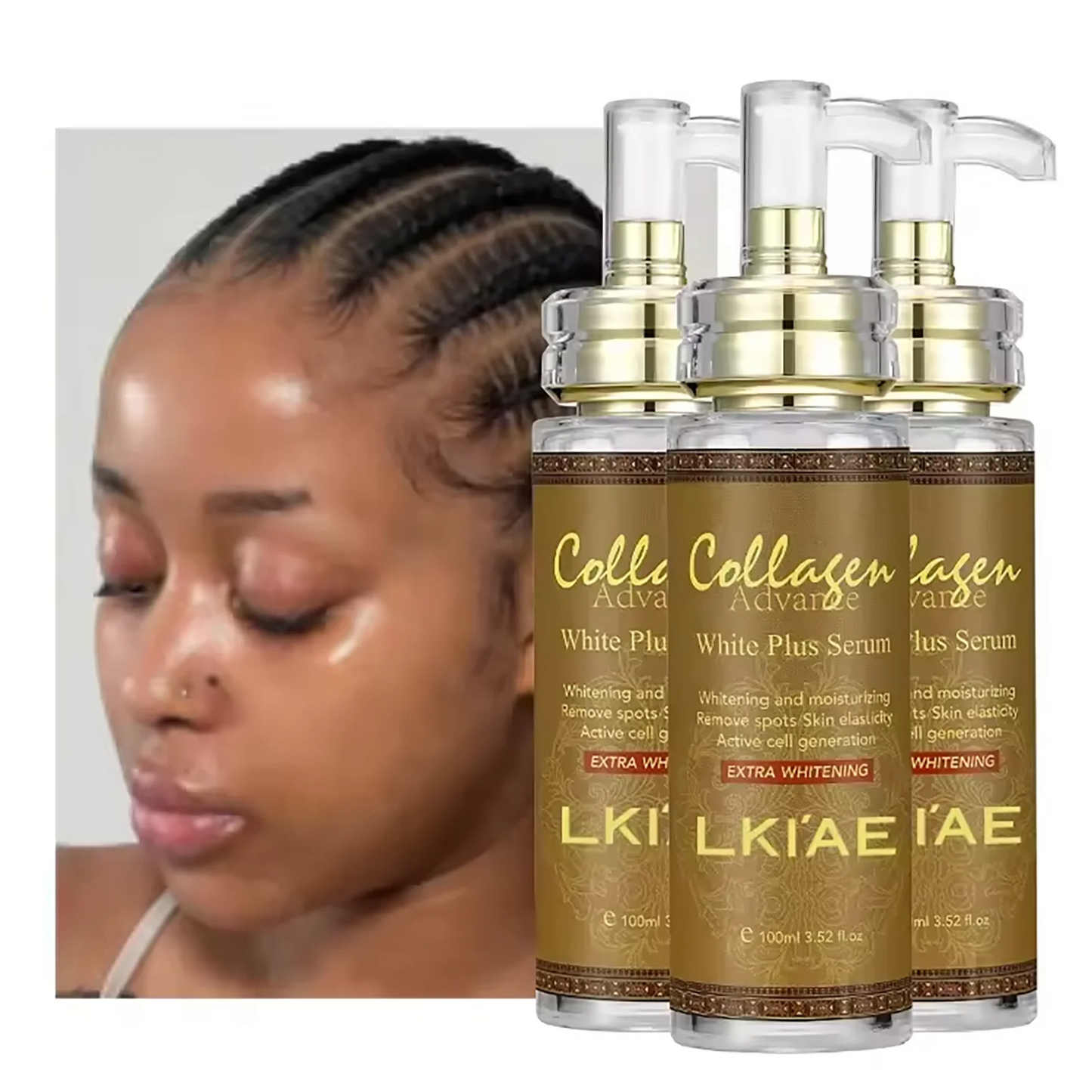 AILKE Collagen Brightening Serum – Even Tone, Dark Spots