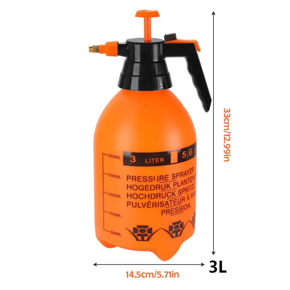 2/3L Hand Pressure Garden Sprayer Bottle – Adjustable Nozzle