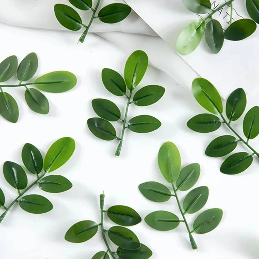 Artificial Green Foliage Branches – Wedding & Home Décor