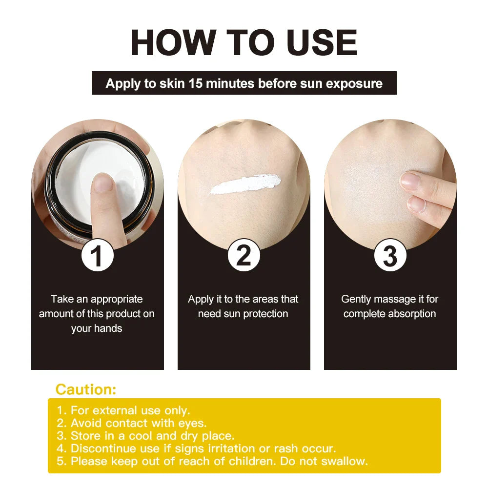 Beef Tallow & Zinc Sun Balm – Moisturizing Sunscreen Cream