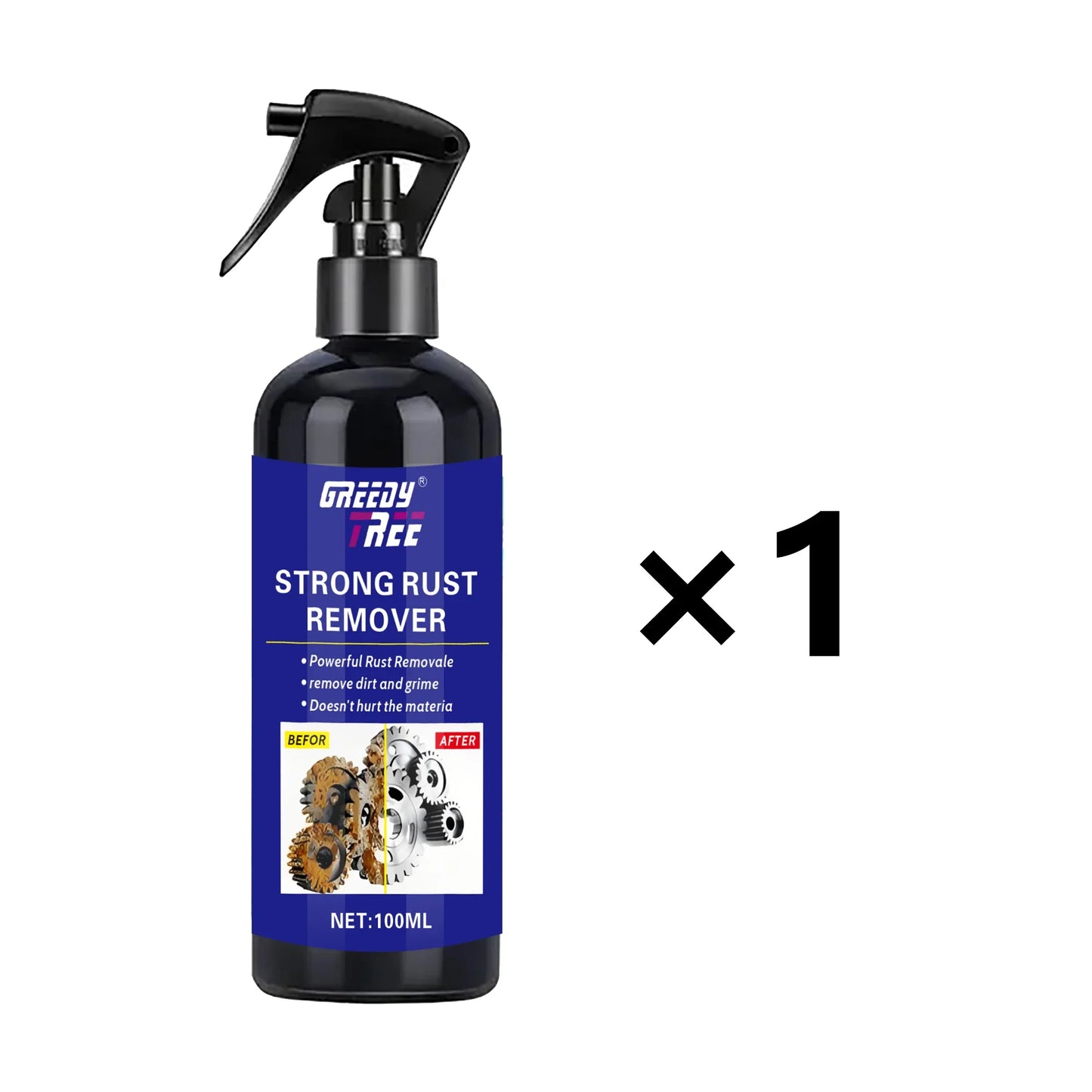 Multi-Purpose Rust Remover Spray | Chrome, Paint & Auto Care