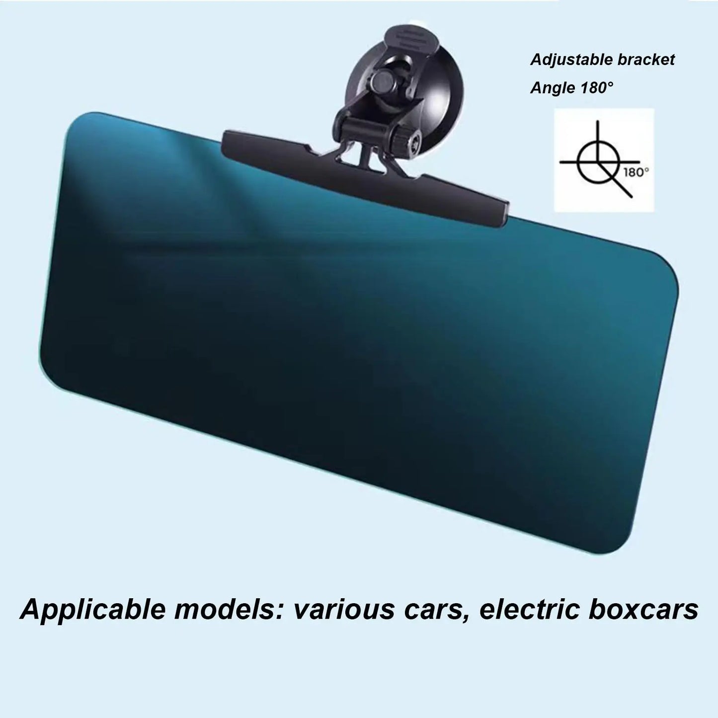 Car Visor Extender 180 degree Rotation Polarized Sun Blocker Anti-Glare UV Shield Blocks Side Sunlight Fits Cars SUV Trucks Peaceful Pleasures Health and Wellness