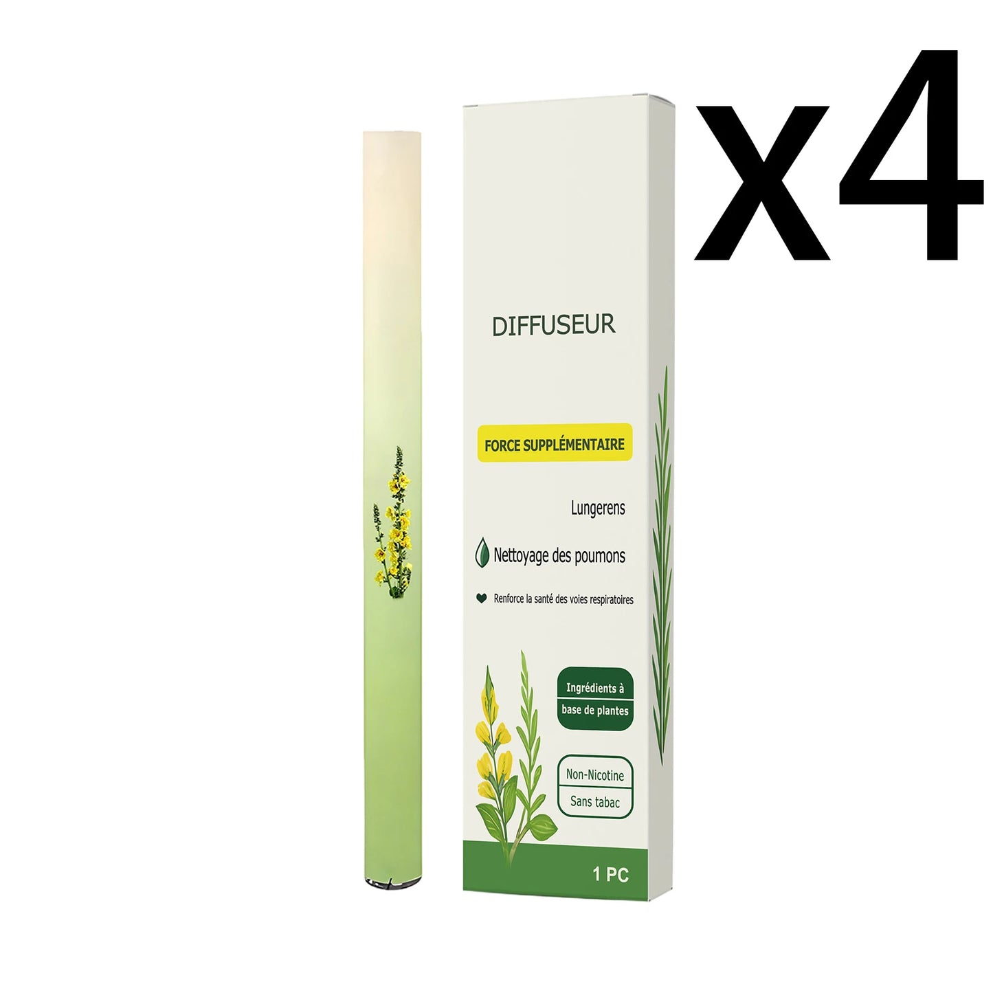 Herbal Aromatic Breathing Stick – Fresh Breath Inhalation Pen
