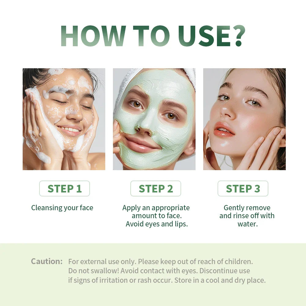Green Tea Cleansing Stick Face Mask 40g – Oil Control