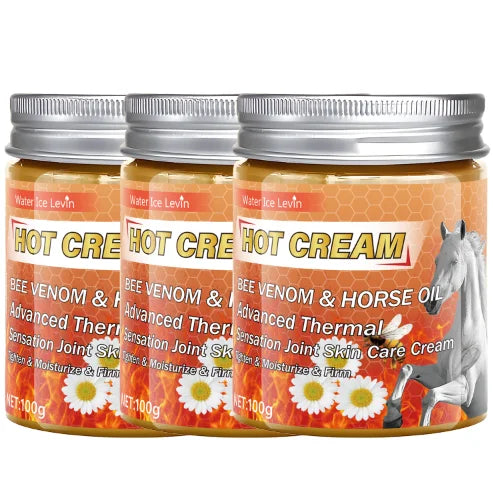 Bee Venom & Horse Oil Hot Cream – Firm & Moisturize Skin