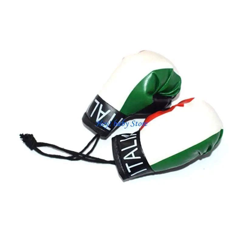 Newborn Mini Boxing Gloves Photo Props – 10cm PU Baby Posing