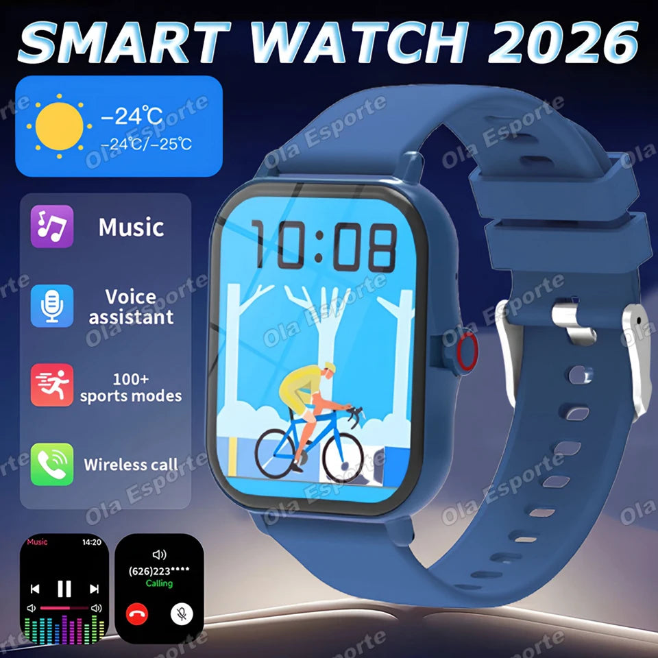 Ola Esporte Smart Watch | Bluetooth Call & Fitness Tracker
