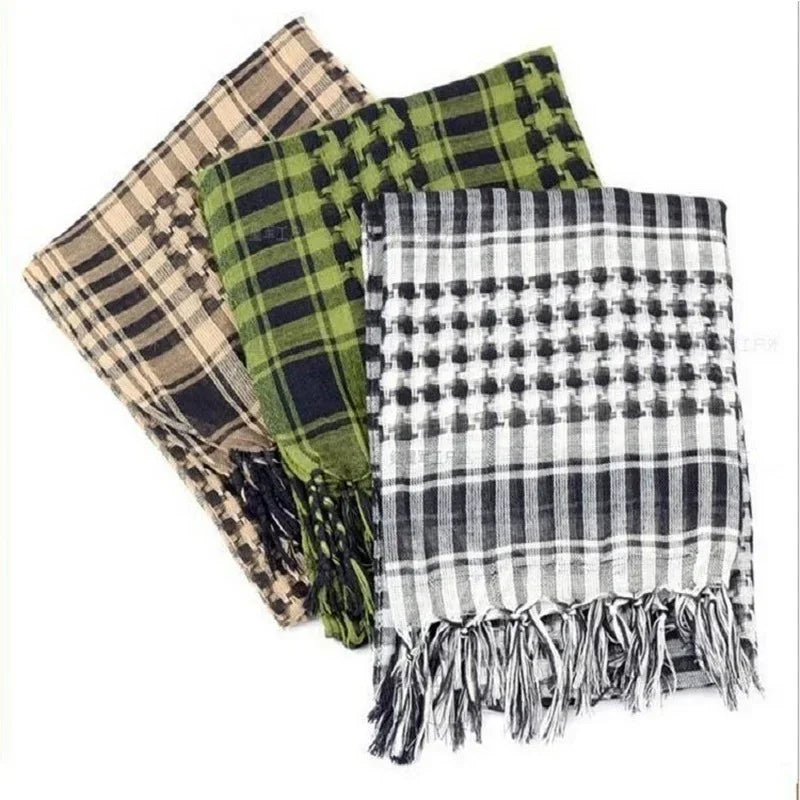 Tactical Shemagh Desert Scarf – Windproof Hiking Wrap Unisex