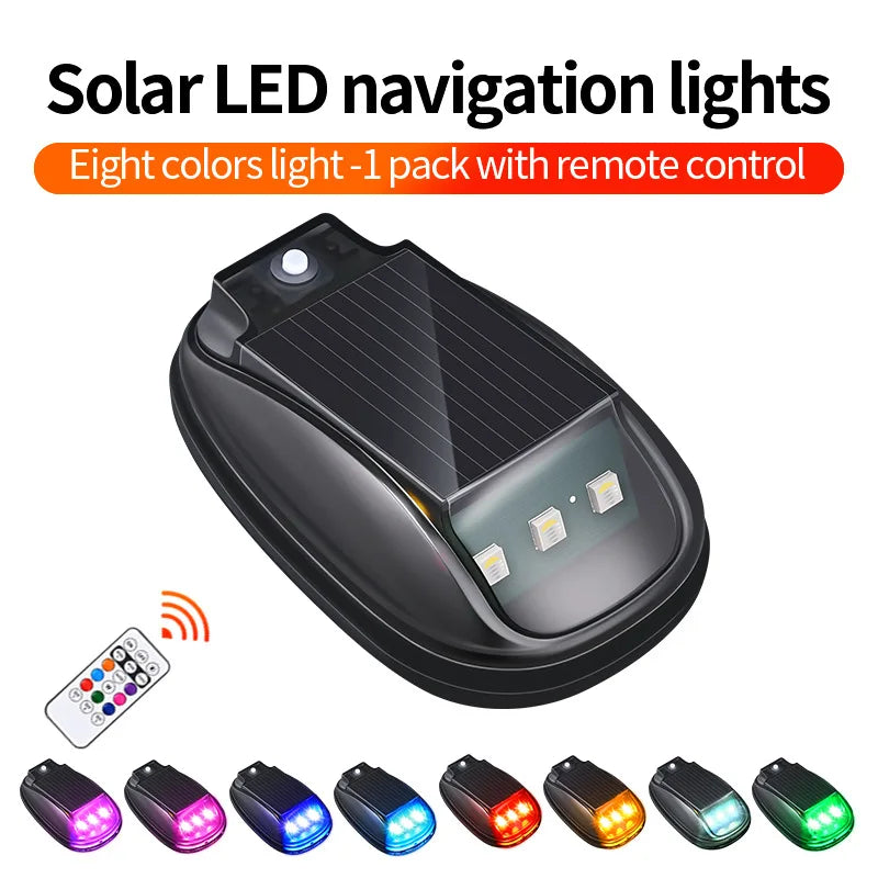 Solar Wireless LED Cab Lights for Truck Roof | No Drill Remote