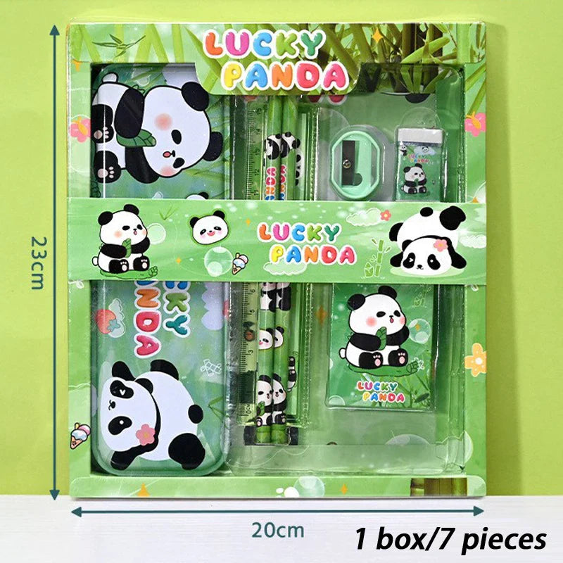 Cute Cartoon Stationery Set – Kids' Classroom Rewards & Prizes
