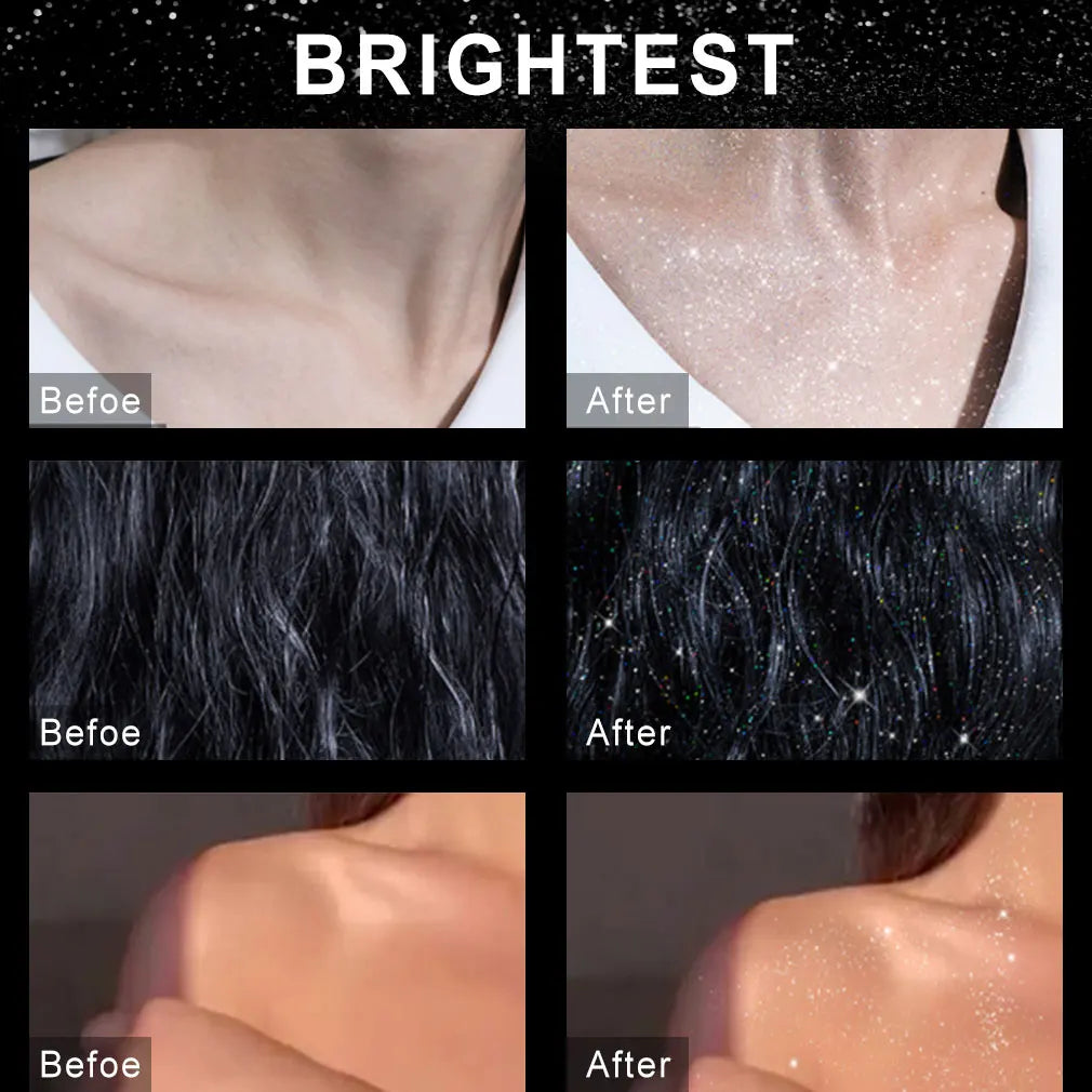 100ml Glitter Spray for Body, Hair & Clothes – High Gloss Shimmer