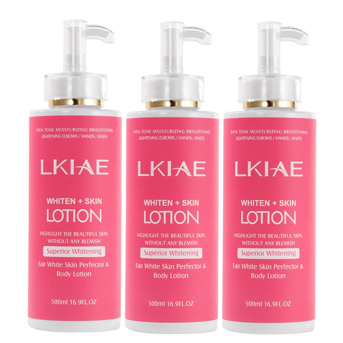 AILKE Brightening Body Lotion | Rose Oil & Niacinamide 500ml