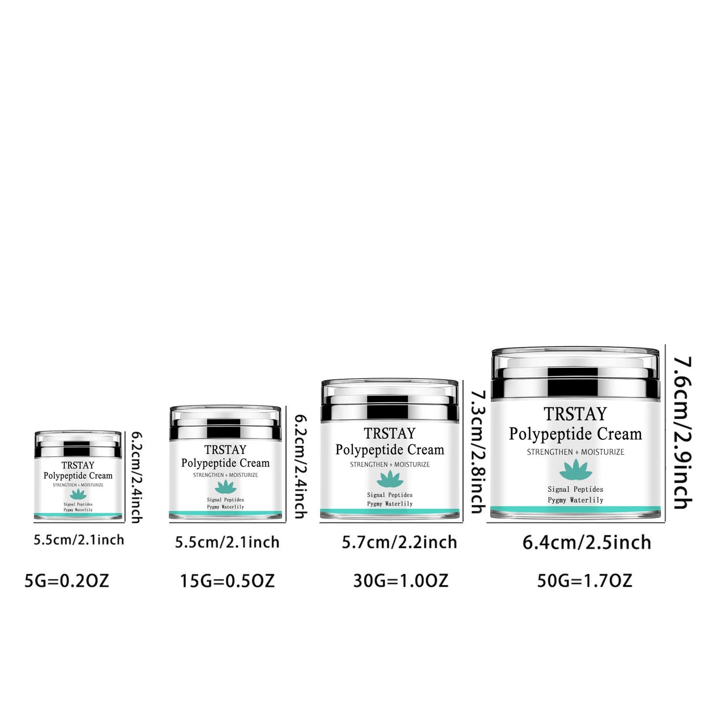 Skin Care Whipped Cream, Polypeptide Cream, Protein Face Moisturizer with Amino Acids Replenishing Moisturizer for Skin Protecti Peaceful Pleasures Health and Wellness
