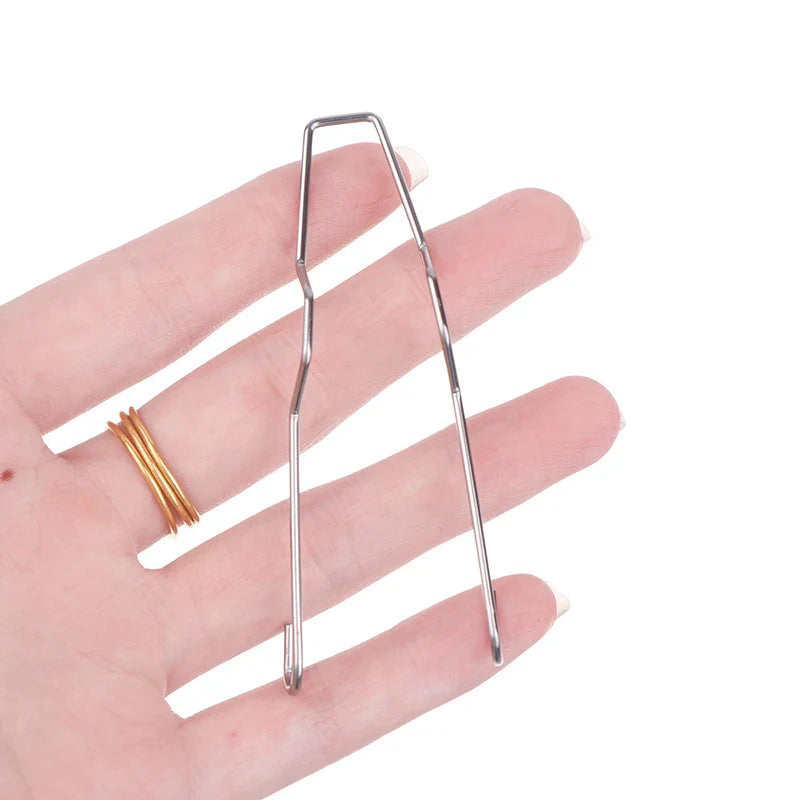 6-Pack H1 H3 H4 H7 Metal Headlight Bulb Spring Retainer Clips