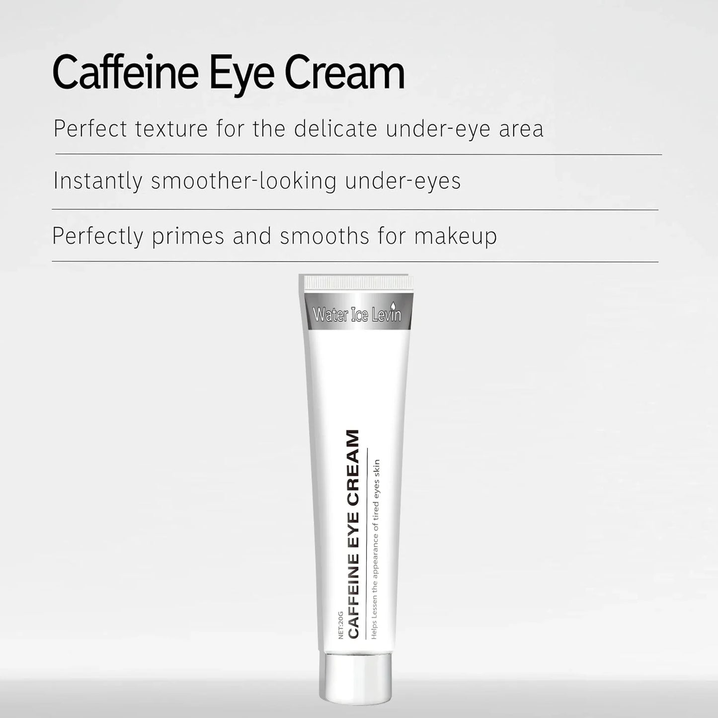 Caffeine Eye Cream – Reduce Puffiness & Brighten Tired Eyes