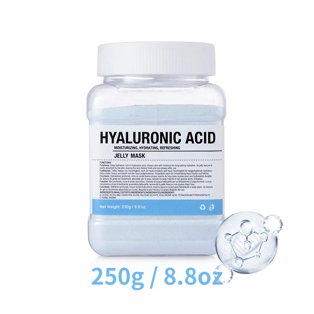 Rose Hyaluronic Acid Collagen Jelly Peel-Off Face Mask