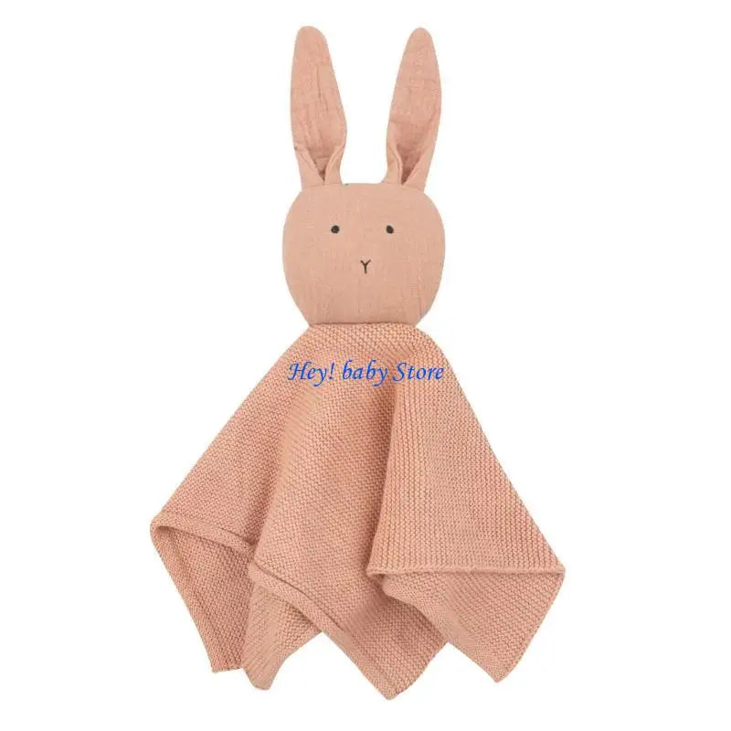 Baby Cotton Soothing Comforter Blanket | Rabbit Snuggle Toy