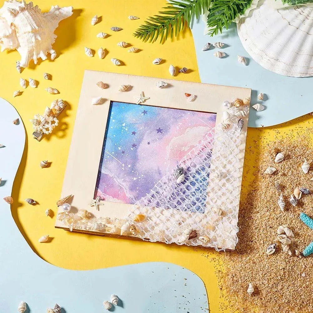 Tiny Sea Shells Box – Candle, Jewelry & Aquarium Crafts