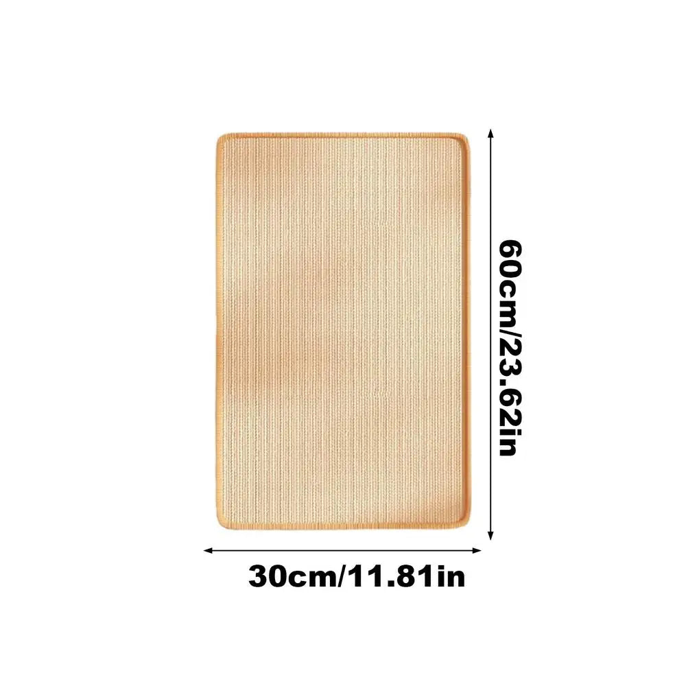 Self-Adhesive Sisal Cat Scratcher Mat | Furniture Protector
