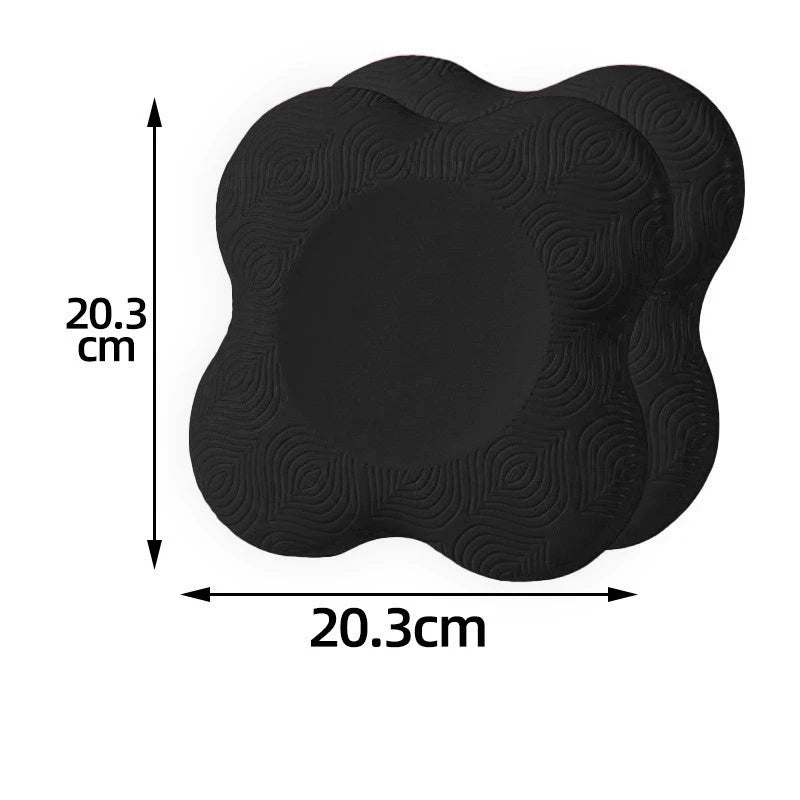 TPE Yoga Knee Pads Set of 2 – Anti-Slip Kneeling Mats