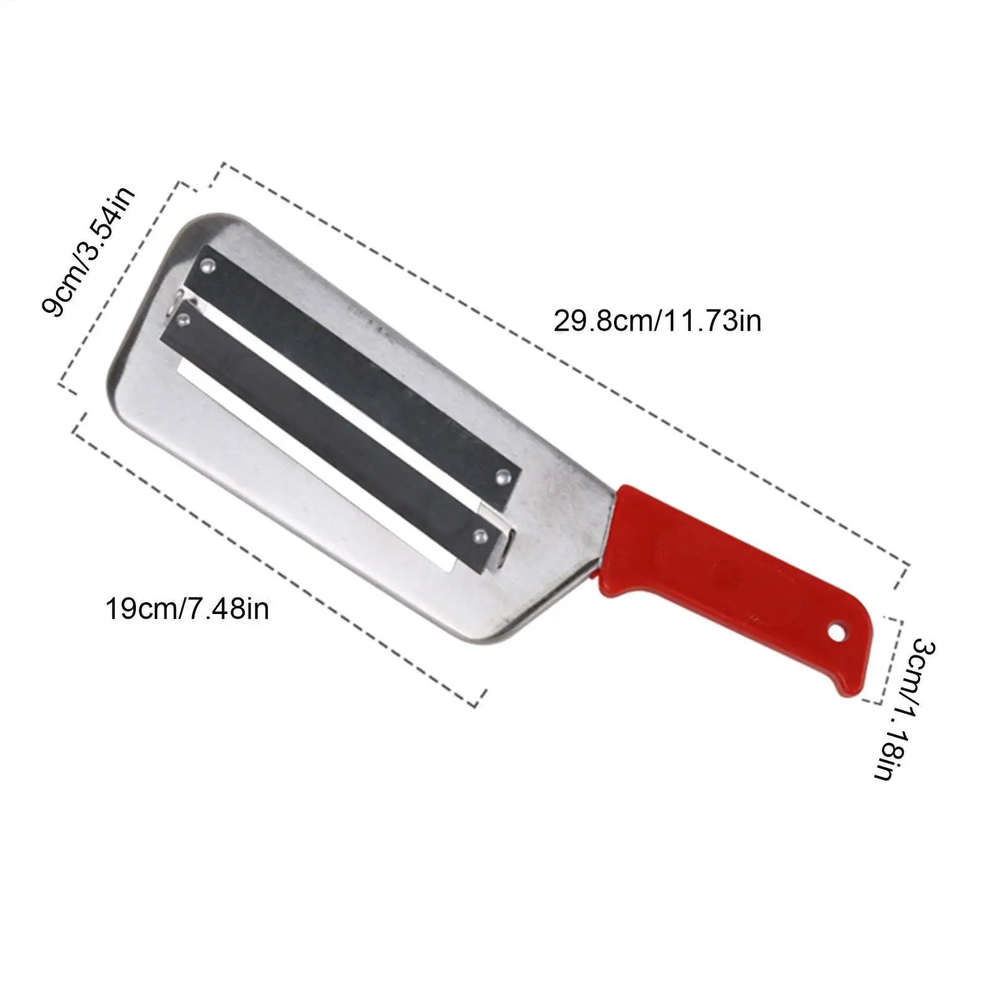 2-Blade Vegetable Slicer & Grater | Cabbage Shredder Tool