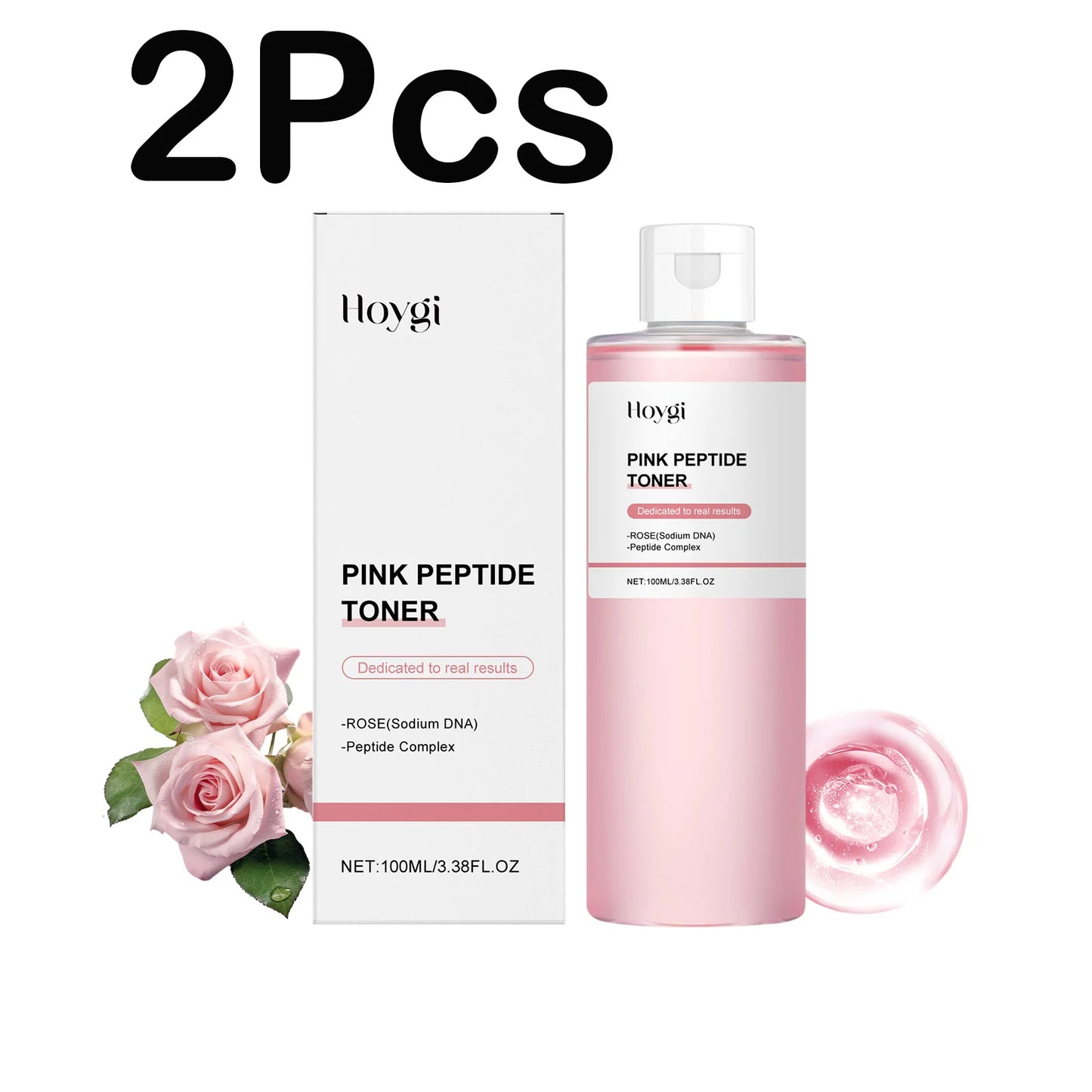 Rose Peptide Toner – Brightening, Hydrating & Soothing 100ml