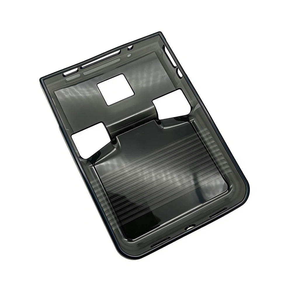 For RG 477V Protective Case Game Console Special Ventilation Hole Design TPU Case Full Package Fit Thin Anti-Seismic Anti-Fall Peaceful Pleasures Health and Wellness Translucent Black