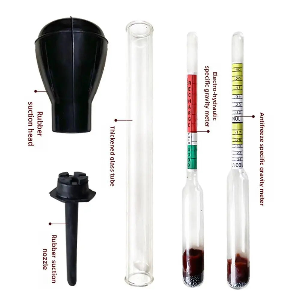 Battery Hydrometer – Electrolyte Specific Gravity Tester