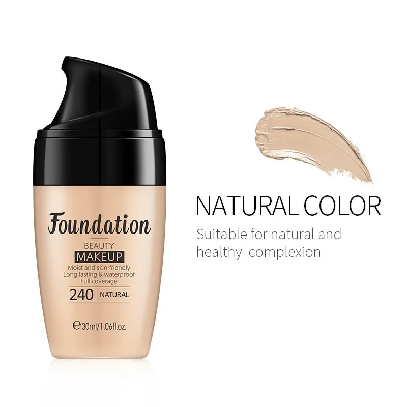 LAIKOU Liquid Foundation Full Coverage Concealer 30ml